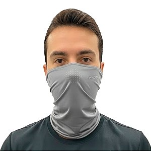 Buff Tube Neck Premium Prata 37 - Presa Viva