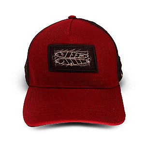 Boné Premium 19 Vermelho e Preto - Presa Viva