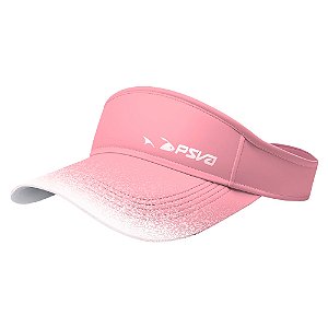 Viseira Feminina 05 Rosa Degrade Branco - Presa Viva