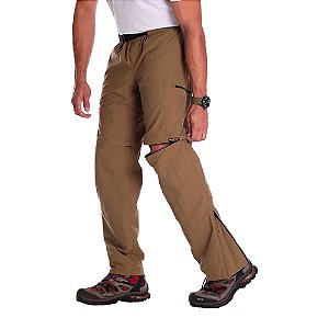 Calça Bermuda Bio Masculina Caqui - Hard Adventure