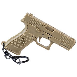Chaveiro Plástico Miniatura Blowback Decorativo TAN - Rossi