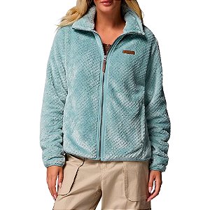 Jaqueta Fleece Feminina Fire Side™ II Sherpa Crushed Blue Azul - Columbia