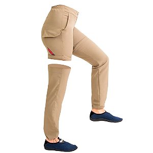 Calça Shorts Feminina Combat Caqui - Mar Negro