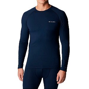 Blusa Térmica Baselayer Masculino Omni-Heat Infinity Knit Azul - Columbia