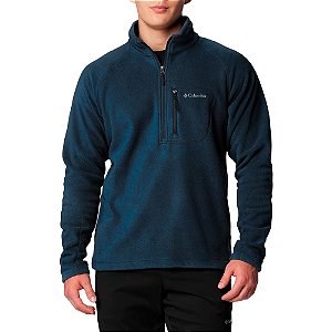 Blusão Masculino Fleece Fast Trek™ III Half Zip Collegiate Navy Azul - Columbia