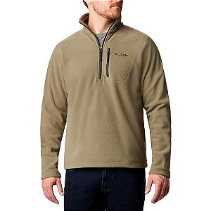 Blusão Masculino Fleece Fast Trek™ III Half Zip Stone Green Verde - Columbia