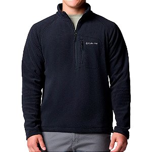 Blusão Masculino Fleece Fast Trek™ III Half Zip Preto - Columbia