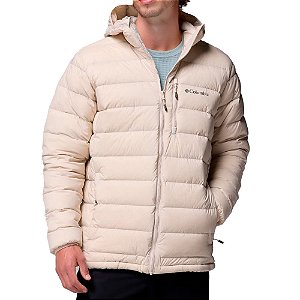 Jaqueta Masculina Drift Peak Strech Down c/ Capuz Dark Stone Bege - Columbia
