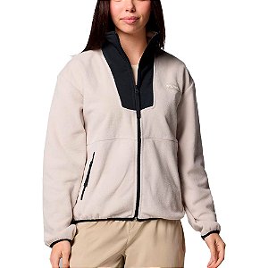 Jaqueta Fleece Feminino Sequoia Grove Dark Stone/Black - Columbia