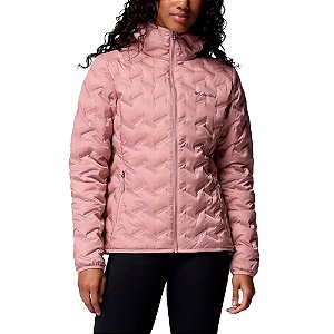 Jaqueta Feminina C/ Capuz Down Delta Ridge II Eraser Pink Rosa - Columbia