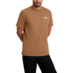 Camiseta Unissex Biner Graphic 4 Marrom - The North Face
