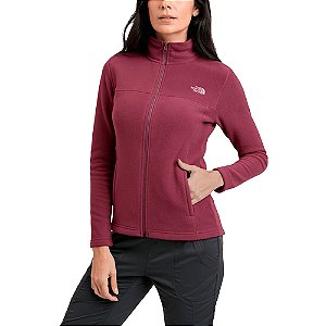 Blusa Feminina Glacier Full Zip Jacket Cyberberry Rosa - The North Face