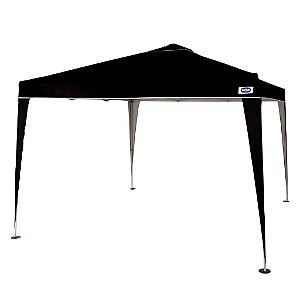 Gazebo / Tenda Articulada X-Flex Preta 3x3 Metros - Mor