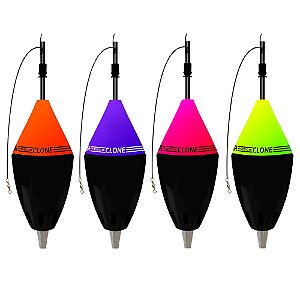 Bóia Cevadeira Clone Copo Preto 65g - Jr Pesca