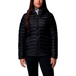 Jaqueta Feminina Corelite Down Hooded com Capuz Jacket Preto - Columbia