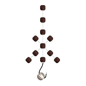 Manhoso Borboleta Ração 8mm - Jr Pesca