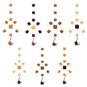 Manhoso X Ração 8mm Cor - Jr Pesca