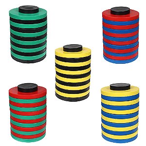 Bocha De Praia 12 Discos e 1 Bolim cores sortidas - Bel