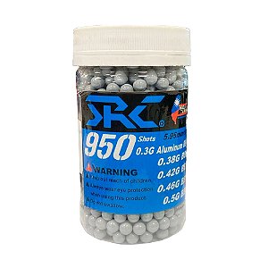 Bbs Airsoft SRC 0.38G 950 Unidades Botella - SRC