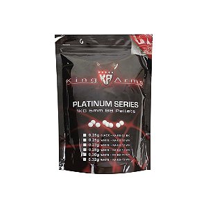 BBS PLASTICA PLATINUM SERIES KING ARMS 0.30g. 1kg.