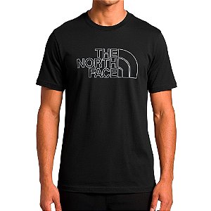 Camiseta Bordado Unissex Drew Peak Ligth Tee Preto - The North Face