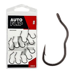 Anzol Auto Flip Black Nickel - Albatroz