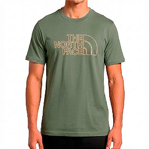 Camiseta Bordada Unissex Drew Peak Ligth Tee Verde - The North Face