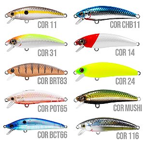 Isca Artificial Meia Àgua Inna 50 5cm 3.5g - Marine