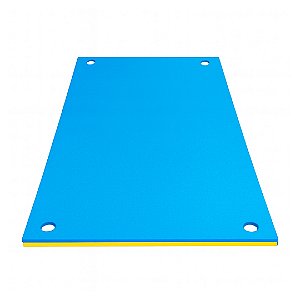 Tapetão Flutuante EVA Azul/Amarelo 200x100x40mm - Dispropil