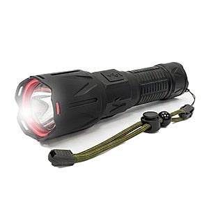 Lanterna LED Recarregavel WS-637 C/Nivel Bateria - J.W.S