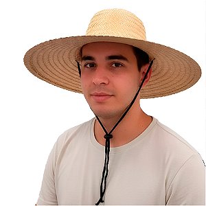 Chápeu De Palha Gigantinho Aba 14cm - Chápeu Paraná