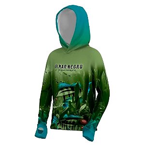 Camiseta Infantil X Protection Tucuna Family - Mar Negro