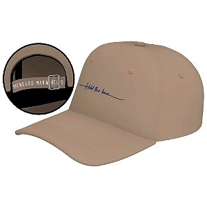 Boné Para Pesca Hold The Line - Mar Negro