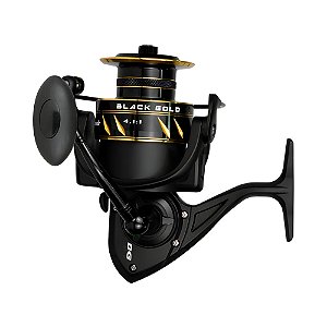 Molinete Ambidestro Black Gold BG 4Rol Preto - Pinnacle