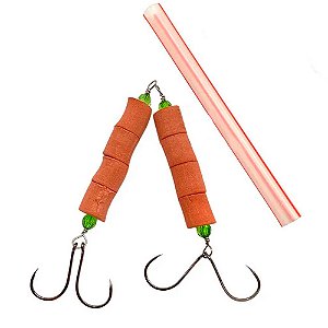 Encastroado C/ EVA p/ Salsicha c/ 2 Unidades- Bóias Barão