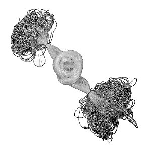 Rede Para Pesca Piau Malha 2 Fio 0.20 1,5m Altura 10m - Piapara