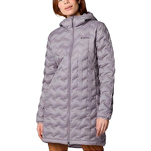 Jaqueta Feminina Delta Ridge II Long Down Shale Purple - Columbia