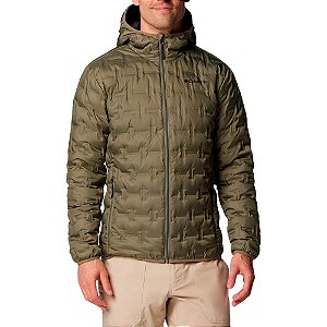 Jaqueta Masculina Delta Ridge™ II Down Capuz Stone Green - Columbia