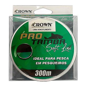 Linha Para Pesca Soft Pro Tamba Green 300mt - Crown