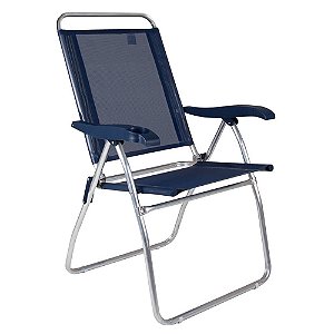 Cadeira Reclinável Boreal Azul Marinho - Mor