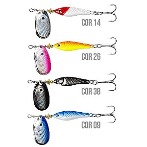 Isca Artificial Spinner Laser 8G2/7 - Marine