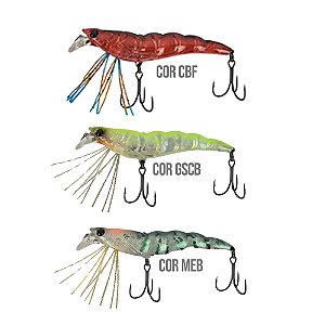 Isca Artificial Camarão Shrimp 70 7cm 7g - Duel