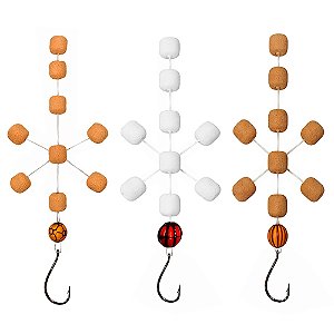 Manhoso Cruzado Tipo Ração 9mm Bola de Futebol - Bóias Barão