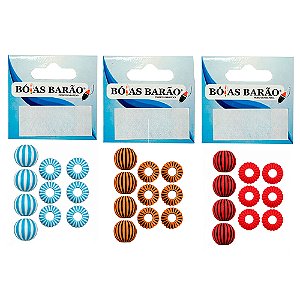 Miçanga Sorocaba C/10 un Ref.370 - Bóia Barão