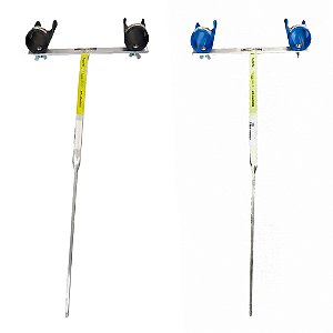 Suporte Para Vara Duplo Aluminio - Ideal Fish