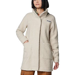 Jaqueta Feminina Panorama™ Longa Dark Stone - Columbia