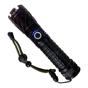 Lanterna De Led Tática Recarregável WS-T90 - J.W.S