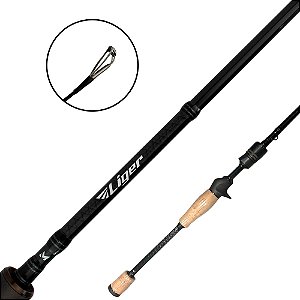 Vara Para Carretilha Liger 1.90m 6-12lbs 2025 Inteiriça - Marine