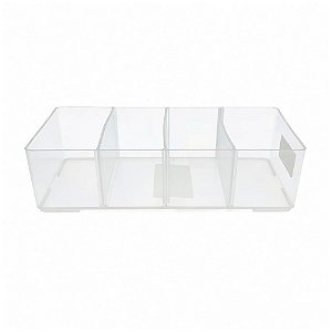 Organizador de Pesca Mini-Container C/ 4 Divisorias Removíveis - Emifran