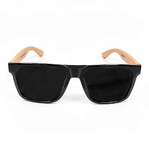 Óculos Polarizado Camaiú 2 Preto Madeira - Dourado Fish